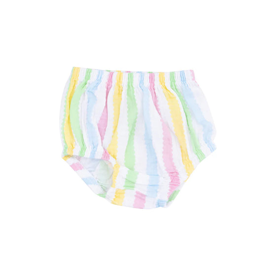 Ric Rac Stripe Button Dress