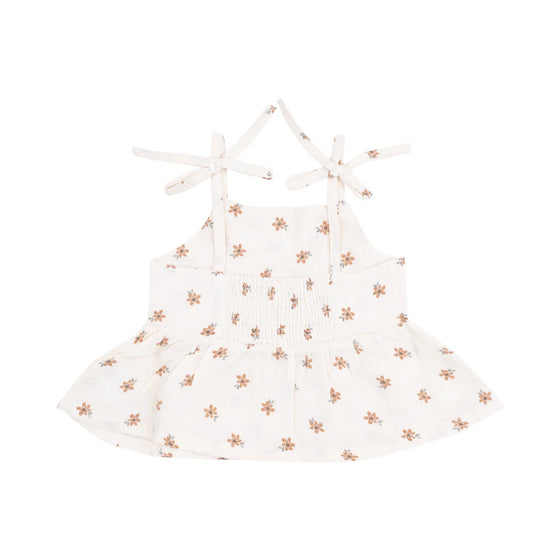 Bitty Blooms Peplum Tank & Pant Set