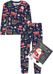  Twas the Night Before Christmas Book & Pajama Gift Set