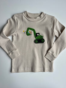  Green Scoop Crewneck