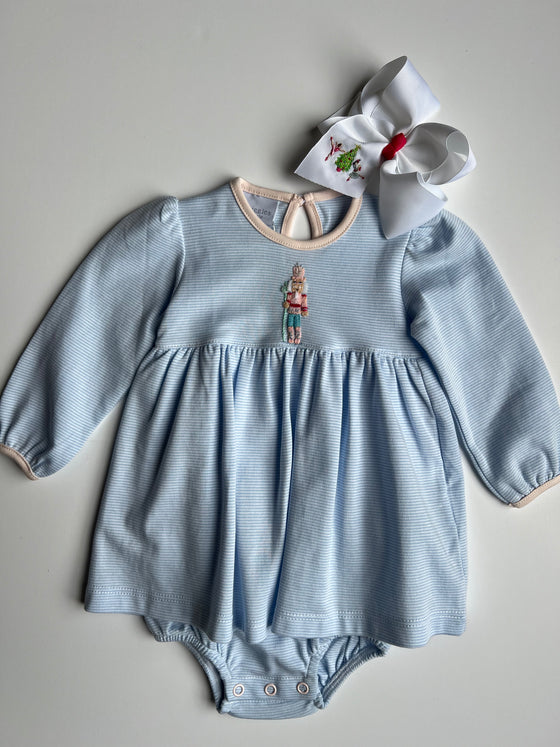 Pastel Nutcracker Onesie Dress