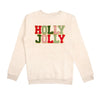 Holly Jolly Patch Sweatshirt: Adult