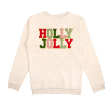  Holly Jolly Patch Sweatshirt: Adult