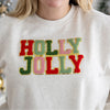 Holly Jolly Patch Sweatshirt: Adult