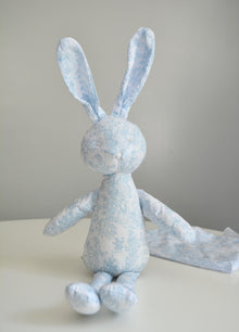  Bun Bun - Blue Toile Bunny