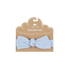  Headband: Dusty Blue: 12/24m