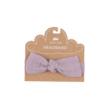  Headband: Dusty Lavendar: 12-24m