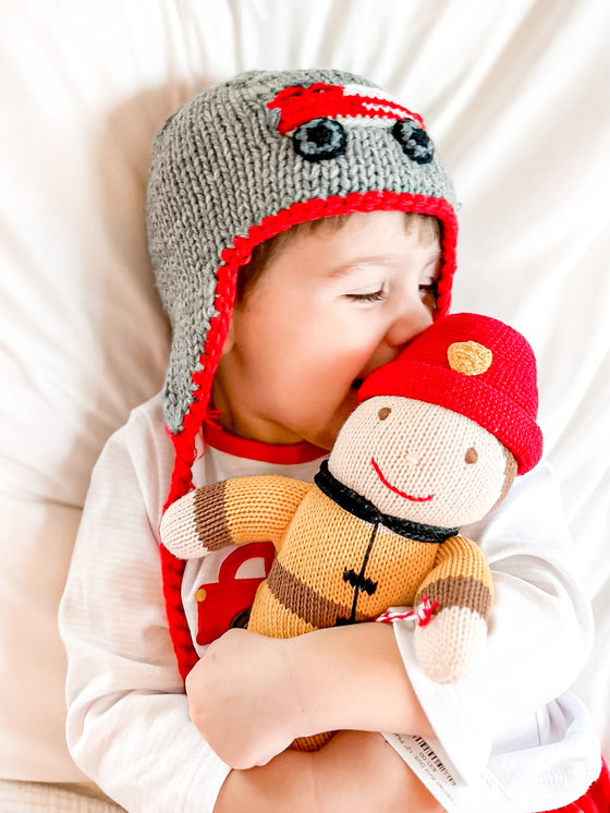 Firetruck Beanie Hat