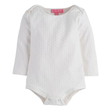  Essential Onesie, Snow Pointelle