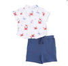 Crayon Crabs Polo & Shorts