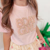 Pearl Bday Patch T-shirt: Ballet Pink