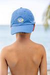 Covington Cap: Wood Boat Blue/Fish