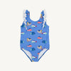 Ruehling Ruffle Bathing Suit: Here Fishy Fishy