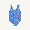 Ruehling Ruffle Bathing Suit: Here Fishy Fishy