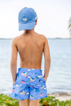 Tortola Swim Trunks: Here Fishy Fishy
