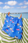 Tortola Swim Trunks: Here Fishy Fishy