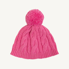  Collins Cable Knit Hat - Hamptons Hot Pink (0-6m)