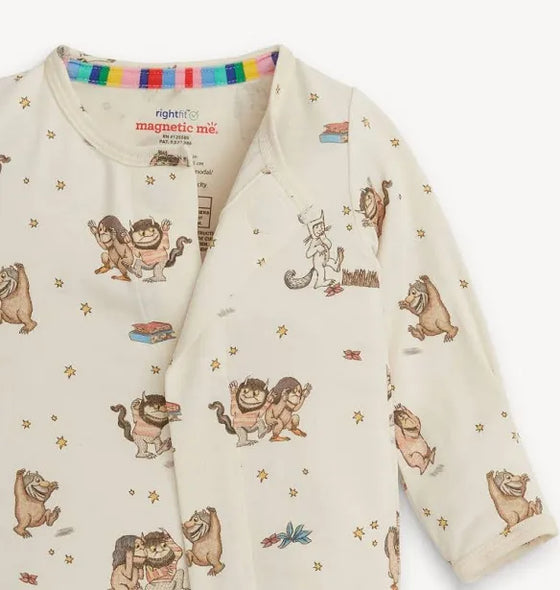 Magnetic Rightfit Footie: Where the Wild Things Are