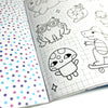 Color-in-Sticker book: cute-a-licious Doodles
