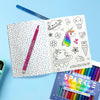 Color-in-Sticker book: cute-a-licious Doodles