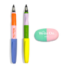 Write on: Graphite Pencils+ Eraser