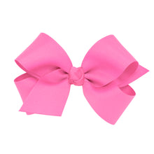  HOT PINK Medium Classic Grosgrain Hair Bow