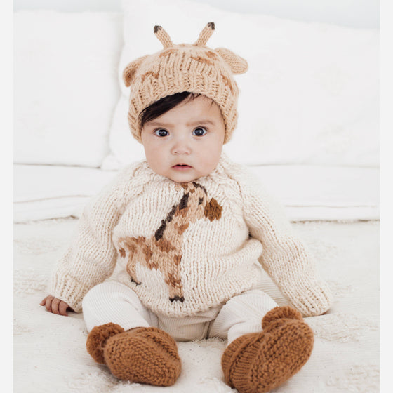 Giraffe Beanie Hat