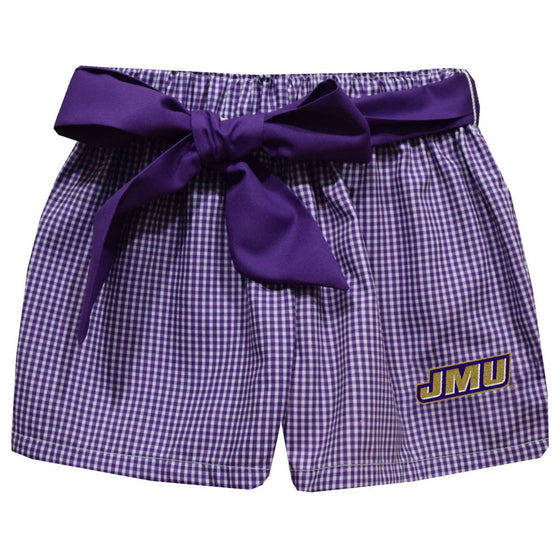 JMU Dukes Embroidered Short with Sash