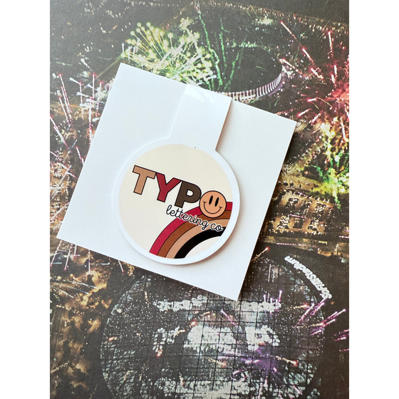 Red Disco Taylor Swift inspired magnetic bookmark