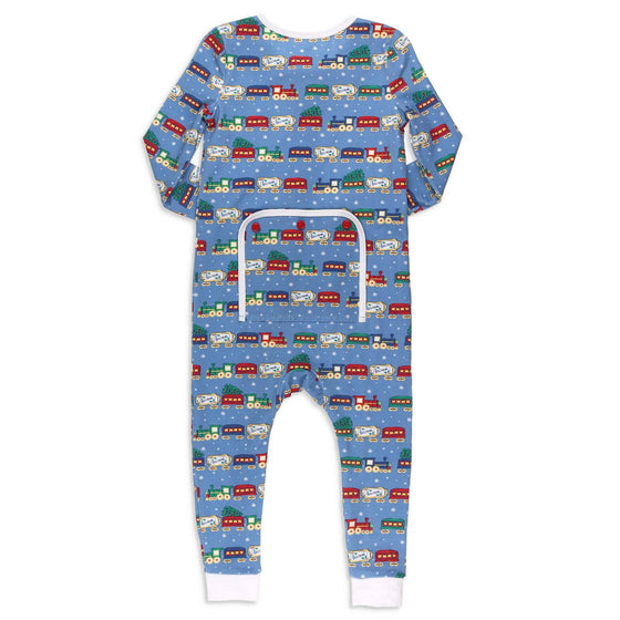 Polar Train Onesie Pajama