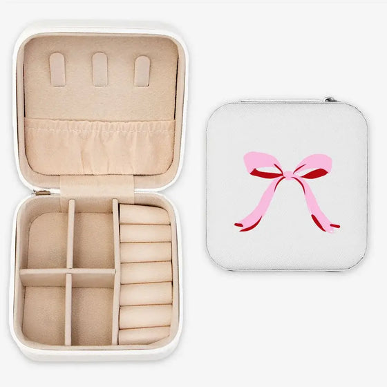 Travel Jewelry Case -White / Taylor Swift