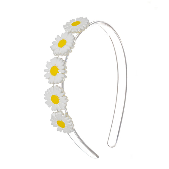 Daisies White Headband