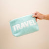 Aqua Teddy Pouch - Travel