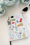 Embroidered Taylor Swift Hardcover Notebook