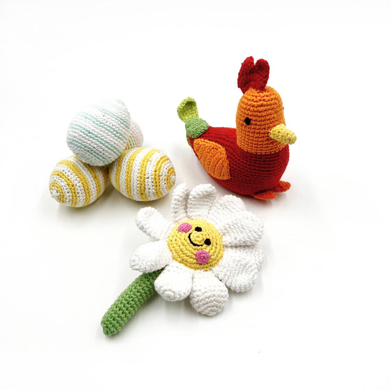 Daisy Flower Rattle