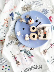  Snowman Mini Dough-To-Go