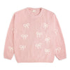 All Over Bows Knit Women's Sweater