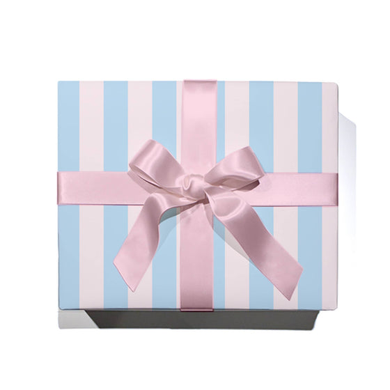 Pastel Blue/Blush Wrapping Paper