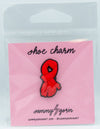 Taylor Swift- Red Scarf Shoe Charm