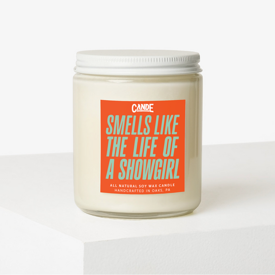 Show Girl Candle: Amber Blush