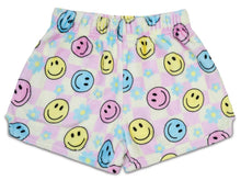  Happy Check Plush Shorts