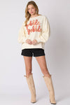 Gobble Gobble Embroidered Sweatshirt