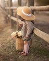 Annie Diamond Cardigan: Oatmeal
