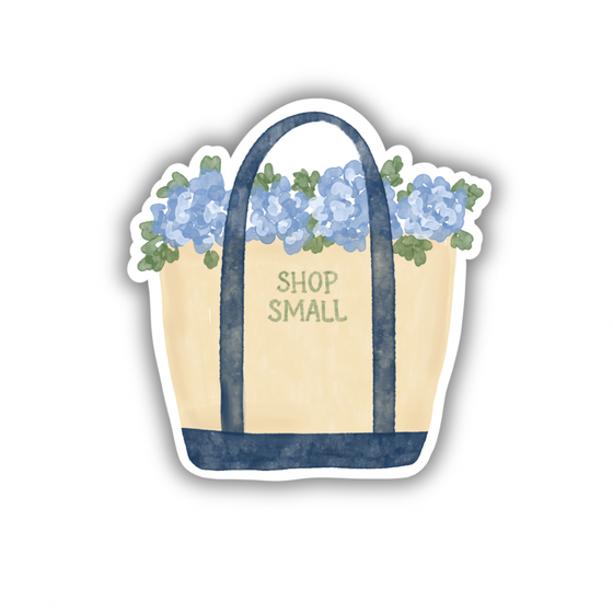 Shop Small Tote | Sticker 3"