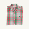 Dean's List Dress Shirt: Richmond Red & Kiawah Kelly Green Gingham