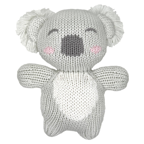 Koala Knit Doll: 5" Rattle