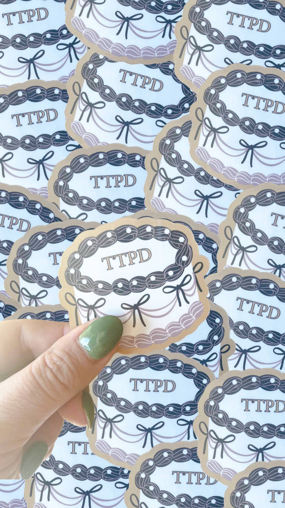 TTPD Cake Sticker