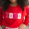 XOXO Patch Valentine's Day Sweatshirt