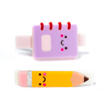  Notebook Pencil Hair Clips