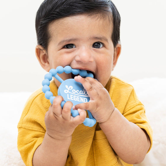 Local Legend Happy Teether: Blue